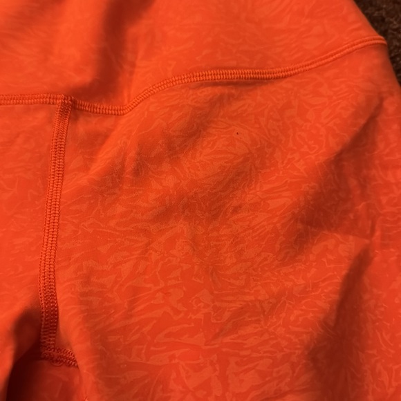 Lululemon limited edition align shorts orange print - Picture 5 of 6